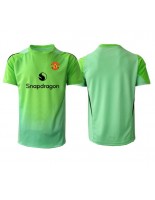 Moške Nogometnih dresov Manchester United Vratar Tretji 2025-26 Kratki rokavi